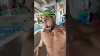 il nuoto fa bene sì sì nuoto nuotoagonistico swimmingtutorial humor nuotosincronizzato [upl. by Happ]