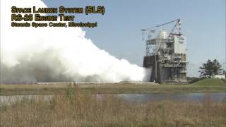 NASA’s Stennis Space Center Conducts RS25 Engine Test [upl. by Martijn]