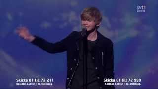 Ulrik Munther  Tell the World Im Here  Melodifestivalen 2013 [upl. by Samara]