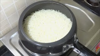 How to cook Perfect Rice In Pressure CookerPerfect Basmati Rice In Pressure Cooker [upl. by Ecyob]