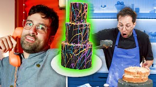 The Try Guys Ruin Glow In The Dark Cakes • Phoning It In [upl. by Narok989]