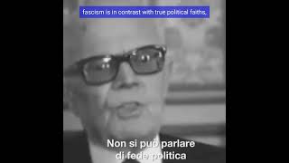 quotIl fascismo va combattuto semprequot  Sandro Pertini [upl. by Nealey671]