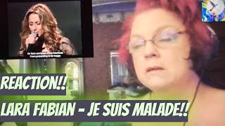 Lara Fabian  Je Suis Malade  LIVE From Lara With Love Performance Reaction [upl. by Notsgnik544]