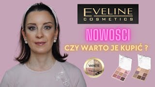 Eveline test nowości palety cieni LOOK UP 🎨  VARIETE paleta do konkurowania 🎨 [upl. by Attenaz674]