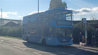 Ride on Metrobus Scania N270UD OmniCity  6982 YP09 HWO  Route 460 [upl. by Lionello]