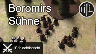 Battlereport  DG 17  Boromirs Sühne Hobbit Tabletop  Herr der Ringe [upl. by Carlisle974]