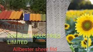 EVEREST INDUSTRIES LIMITED AL BESTER SHEET FILD VLOGS VIDEO [upl. by Dnalro]