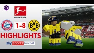 HIGHLIGHTS  Bayern Munich 18 Borussia Dortmund  Bundesliga  Matchday 6 Season 6 [upl. by Glick123]