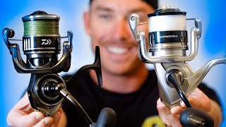 BEST Reels For the MONEY NEW Shimano Saragosa and Daiwa BG MQ Unboxing [upl. by Josephson]