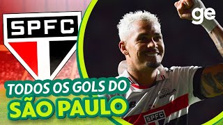 TODOS OS GOLS DO SÃO PAULO NO BRASILEIRÃO 2024  LISTAS  geglobo [upl. by Aicile75]