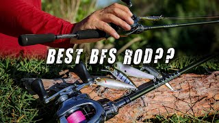 This Japanese BFS Rod Might Be the Best Bang For Your Buck Testing Megabass Levante BFS Rod [upl. by Hirza]