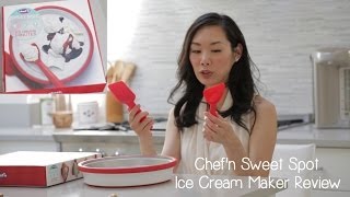 Chefn Sweet Spot Ice Cream Maker Product Review  Angel Wongs Kitchen [upl. by Tammara]