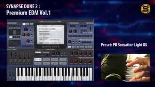 EDM Vol1 Soundset 64 Presets  Synpase Dune2 Synthesizer [upl. by Sisco282]