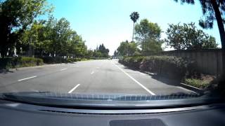 Pleasanton California CA DMV Behind The Wheel driving test practice route 6  part 2 [upl. by Agiaf]