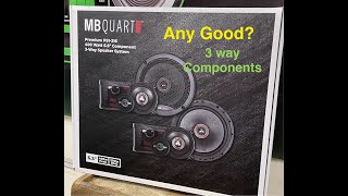 Component Speaker Test Part 4 MB Quart 3 way PS1316 China Cheap [upl. by Kudva]