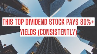 The 1 Highest Dividend Yield Stocks Insane 80 Yields [upl. by Asilrahc]