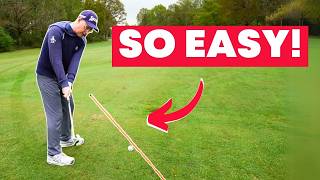 Alignment Stick Secret for Perfect Golf Swing [upl. by Esorlatsyrc421]