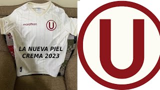 CAMISETA OFICIAL UNIVERSITARIO 2023  UNBOXING amp REVIEW  NUEVA PIEL CREMA [upl. by Ethelbert153]