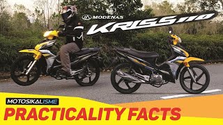 MODENAS KRISS 110 PRACTICALITY FACTS [upl. by Anyat]