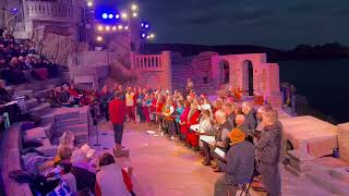 Dreams by The Cranberries performed by Sing Choir at The Minack Theatre [upl. by Eilitan284]