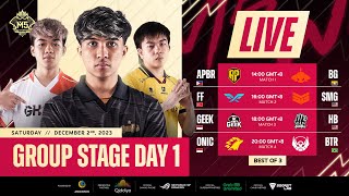 LIVE  DAY 1  M5 World Championship Group Stage  ENG [upl. by Grogan]