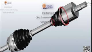 ODM Drive Shaft 3D Assembling Video [upl. by Clougher]