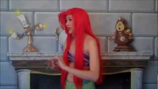 Ariel sings quotPart Of Your Worldquot  Mrs Potts Tea Party Princesses [upl. by Anitsuga]