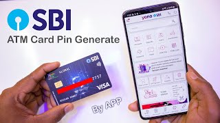 sbi atm pin generation yono app  yono se atm pin kaise banaye  yono sbi atm pin generation [upl. by Dolly536]