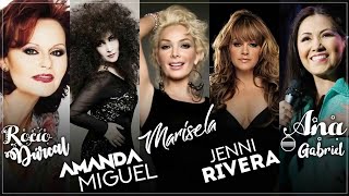 Ana Gabriel Rocío Dúrcal Amanda Miguel Marisela Y Jenni Rivera EXITOS Mix Sus Mejores Canciones [upl. by Ziladnerb]