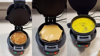 Hamilton Beach Breakfast Sandwich Maker [upl. by Lebam577]