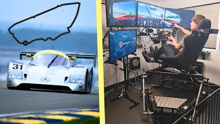 Insane Le Mans Car On A Motion Simulator [upl. by Legge]