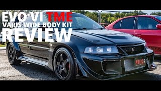 Mitsubishi EVO VI 6 Tommi Makinen Edition Varis Wide Body Kit Review ONE OF A KIND [upl. by Aynat]