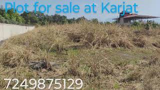 Plot for sale at Karjat20 GunthaMatheran mountain view350 lacs per Gunthanegotiable [upl. by Ahsurej157]