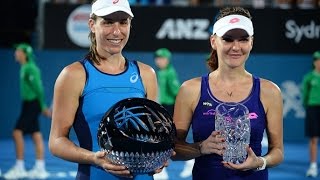 2017 Apia International Sydney Final  Johanna Konta vs Agnieszka Radwanska  WTA Highlights [upl. by Tebazile]