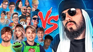 Melhores RIMAS da Batalha de Youtubers 2021 [upl. by Tocci]