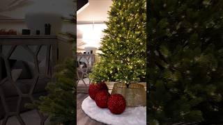 Christmas tree setup 🎄 christmas merrychristmas alliwantforchristmasisyou christmastree [upl. by Tizes]