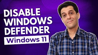 How to Temporarily Disable Windows Defender on Windows 11 [upl. by Haelak]