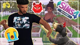 DOG SITTING GONE WRONG 😭  THE SIMS 4 SEASONS 5 [upl. by Ramirol196]