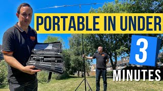 PORTABLE IN UNDER 3 MINUTES NEW JPC ANTENNA [upl. by Loma]