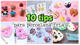 ✨10 TIPS PARA PORCELANA FRIA😻 ideal principiantes✨ [upl. by Mandy254]