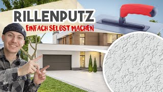 Rillenputz richtig auftragen amp strukturieren 💪🏽 – So geht’s DIY  kreativtobi [upl. by Hanan290]