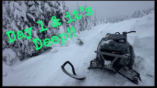 Dusting the 2023 cobwebs  Day 1 Revelstoke [upl. by Narik]