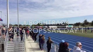 2016 ROCHtrack  ROPSSAA DAY 1 [upl. by Luahs]