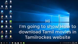 How to download Tamil movies in Tamilrockers website [upl. by Zoa289]