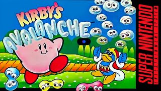 Kirbys Avalanche  SNES Longplay 4K 60fps [upl. by Roer]