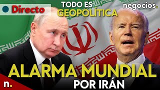 TODO ES GEOPOLÍTICA alarma mundial por ataque inminente de Irán a Israel ¿conflagración regional [upl. by Revolc725]