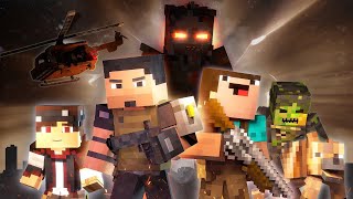 Zombie Apocalypse FULL MOVIE Minecraft Animation [upl. by Ardnauq]