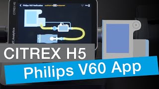 CITREX H5 App to test and verify a V60 ventilator [upl. by Goldner]