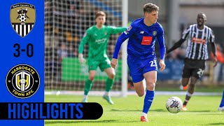 HIGHLIGHTS 📺  Town unlucky as clinical Notts seal victory [upl. by Cott922]