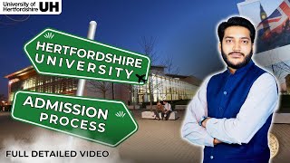 University Of Hertfordshire  Guide for Pakistani Students  Requirements Fee amp Initial Deposit [upl. by Attecnoc]